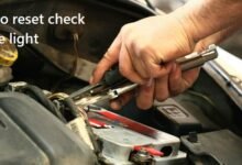 how to reset check engine light