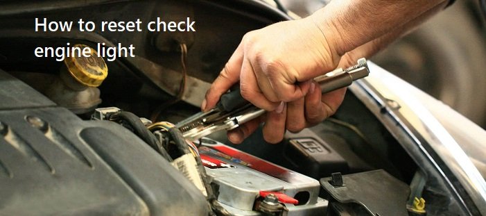 how to reset check engine light